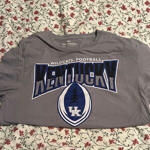 Goodsthum Kentucky Wildcats Gray Football Tee